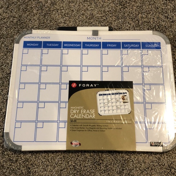 Donated! Last chance! Being donated!! 🎉 3 for $15🎉 Dry erase calendars! - Picture 2 of 5